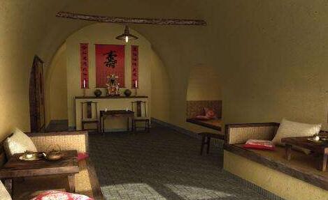 中國(guó)古老的建筑——窯洞民居！天津建筑學(xué)校正在講解